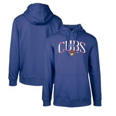 Chicago Cubs Levelwear Cooperstown Collection Podium Retro Spellout Pullover Hoodie - MLB
