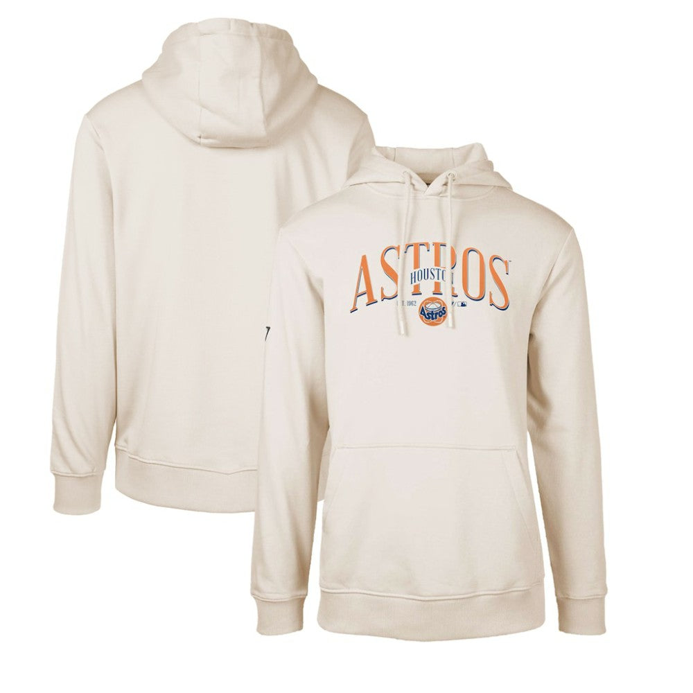 Houston Astros Levelwear Cooperstown Collection Podium Retro Spellout Pullover Hoodie - MLB