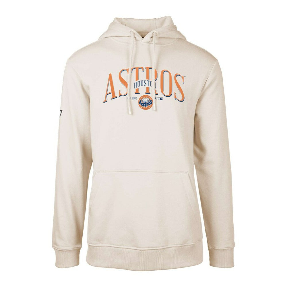 Houston Astros Levelwear Cooperstown Collection Podium Retro Spellout Pullover Hoodie - MLB