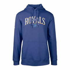 Kansas City Royals Levelwear Cooperstown Collection Podium Retro Spellout Pullover Hoodie - MLB