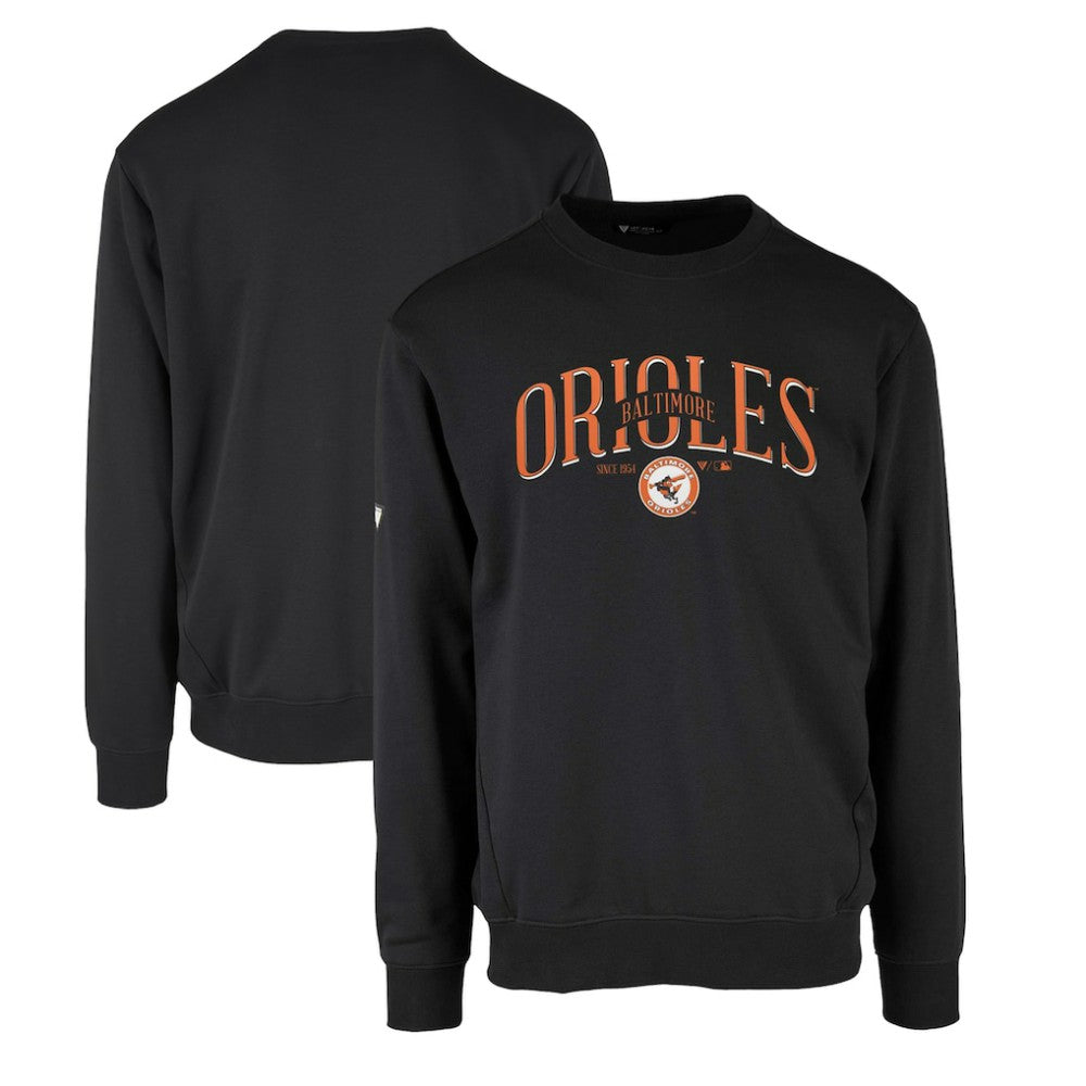 Baltimore Orioles Levelwear Zane Cooperstown Collection Retro Spellout Pullover Sweatshirt - MLB