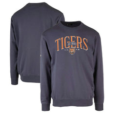 Detroit Tigers Levelwear Zane Cooperstown Collection Retro Spellout Pullover Sweatshirt - MLB