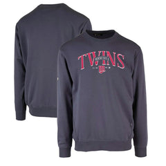Minnesota Twins Levelwear Zane Cooperstown Collection Retro Spellout Pullover Sweatshirt - MLB