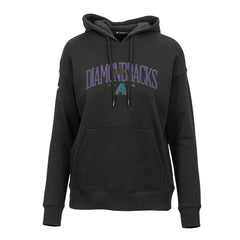Arizona Diamondbacks Levelwear Women's Adorn Cooperstown Collection Retro Spellout Pullover Hoodie - MLB