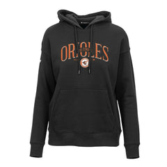 Baltimore Orioles Levelwear Women's Adorn Cooperstown Collection Retro Spellout Pullover Hoodie - MLB