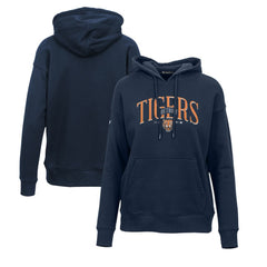Detroit Tigers Levelwear Women's Adorn Cooperstown Collection Retro Spellout Pullover Hoodie - MLB