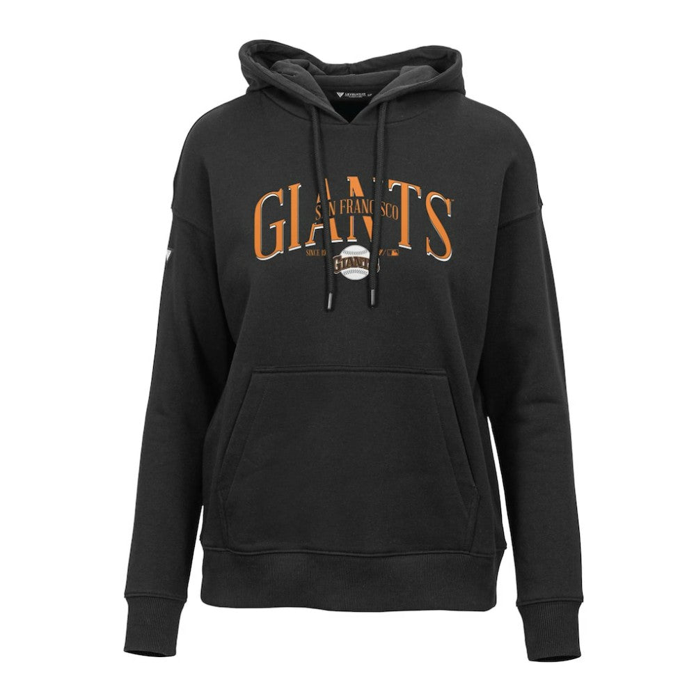 San Francisco Giants Levelwear Women's Adorn Cooperstown Collection Retro Spellout Pullover Hoodie - MLB