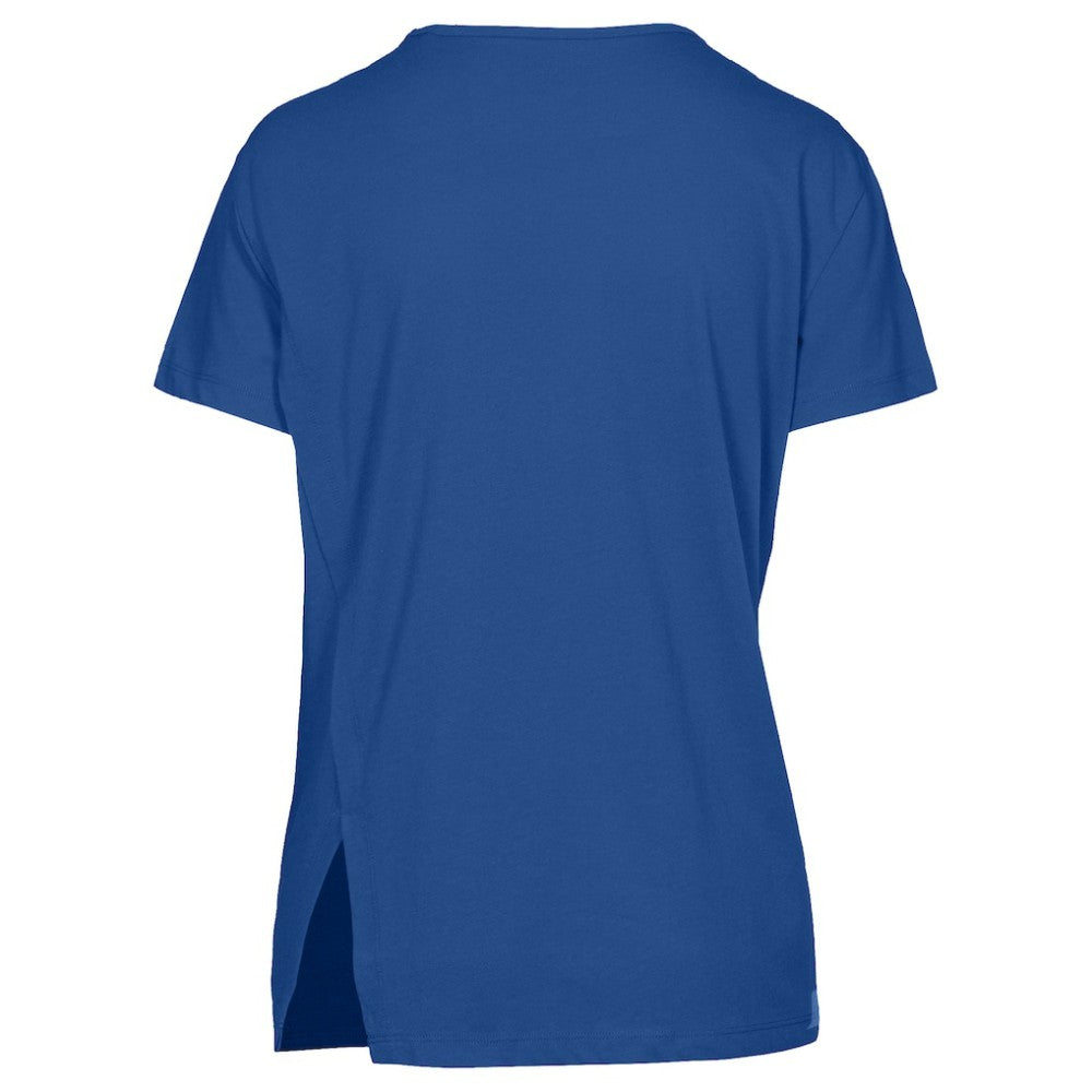 Texas Rangers Levelwear Women's Influx Cooperstown Core Logo T-Shirt - MLB