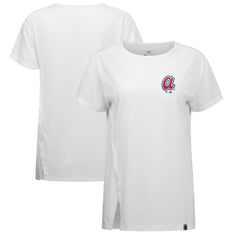 Atlanta Braves Levelwear Women's Influx Cooperstown Core Logo T-Shirt - MLB