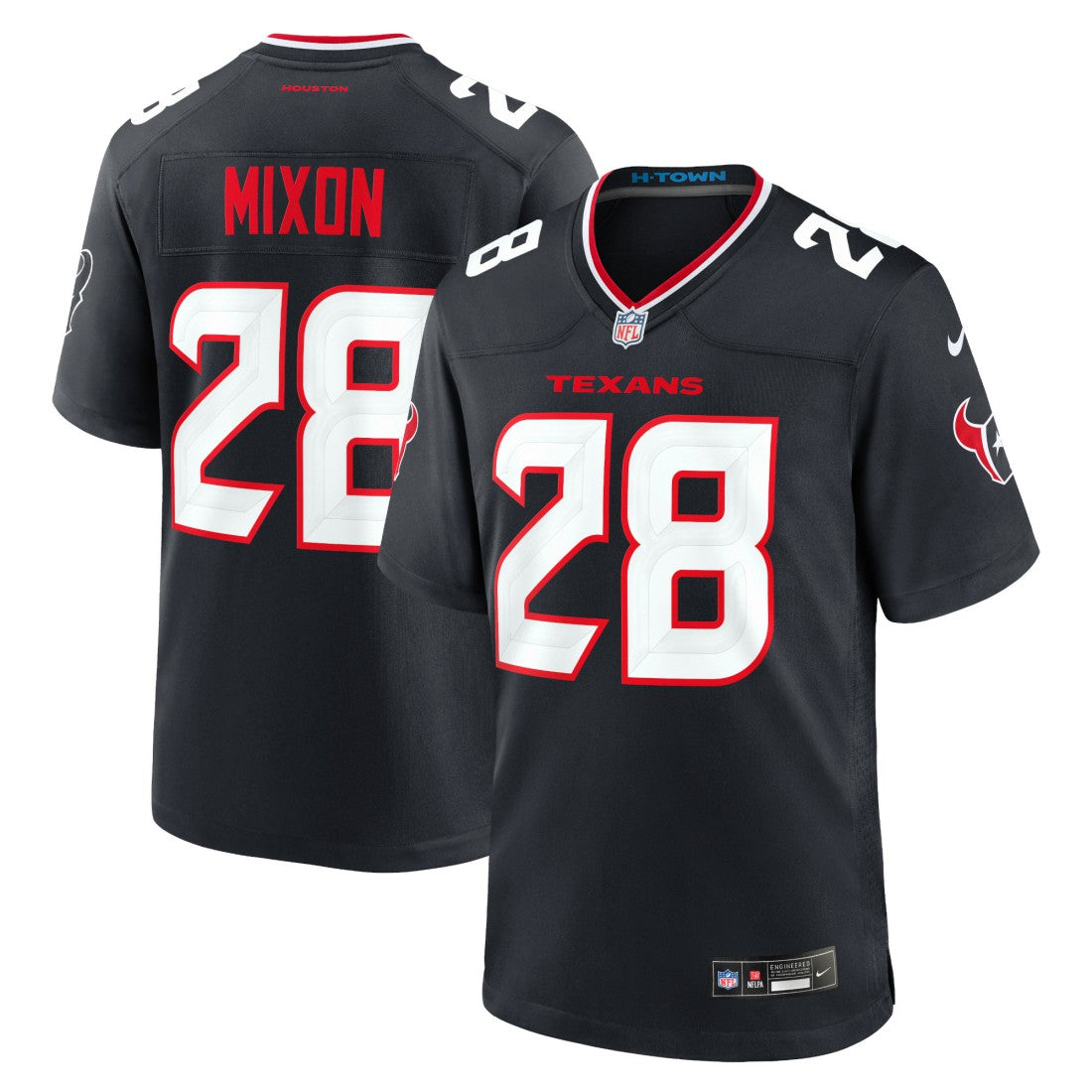 Joe Mixon Houston Texans Game Jersey Navy | Nike for Sale