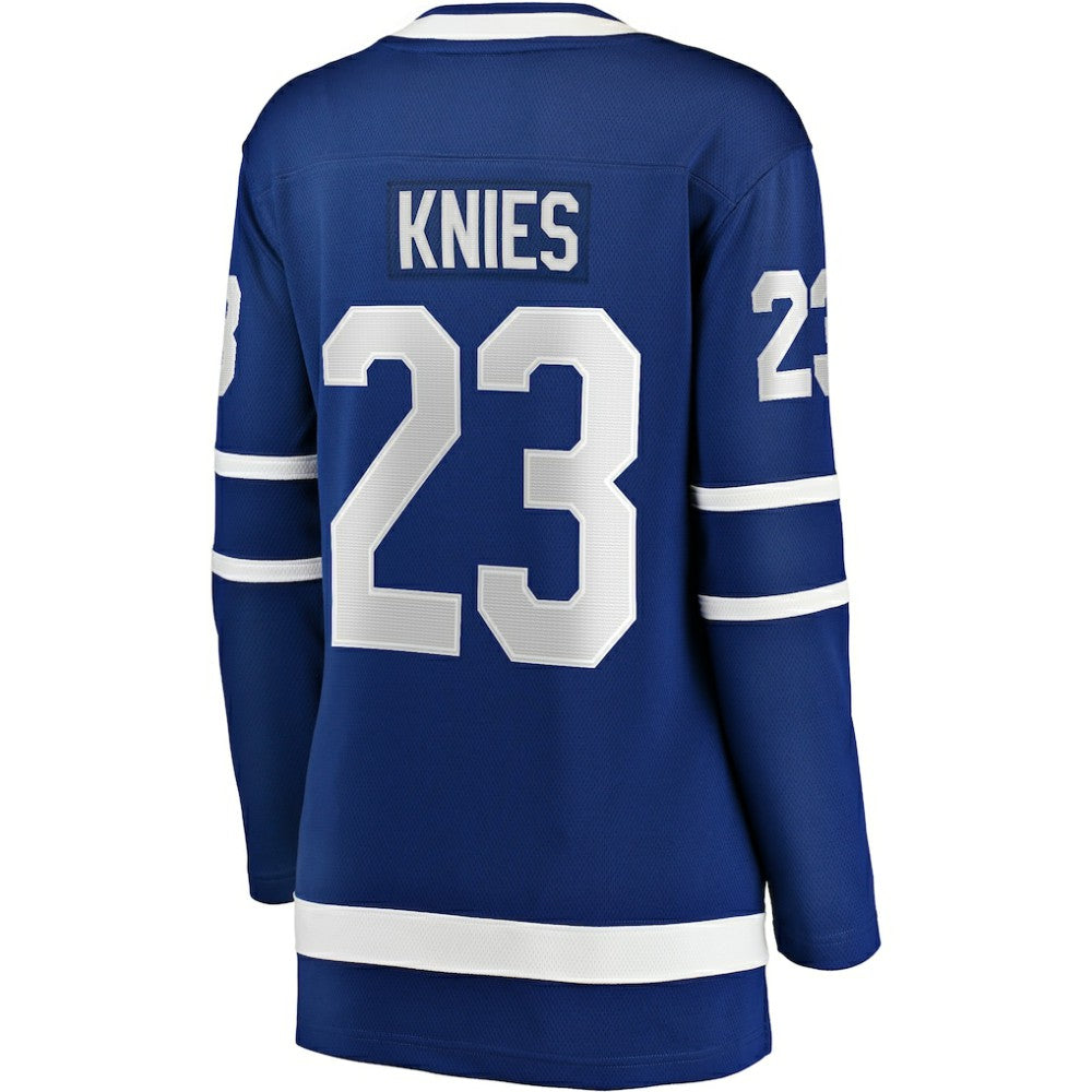 Matthew Knies Toronto Maple Leafs Fanatics Women's Home Breakaway Jersey - Blue - NHL