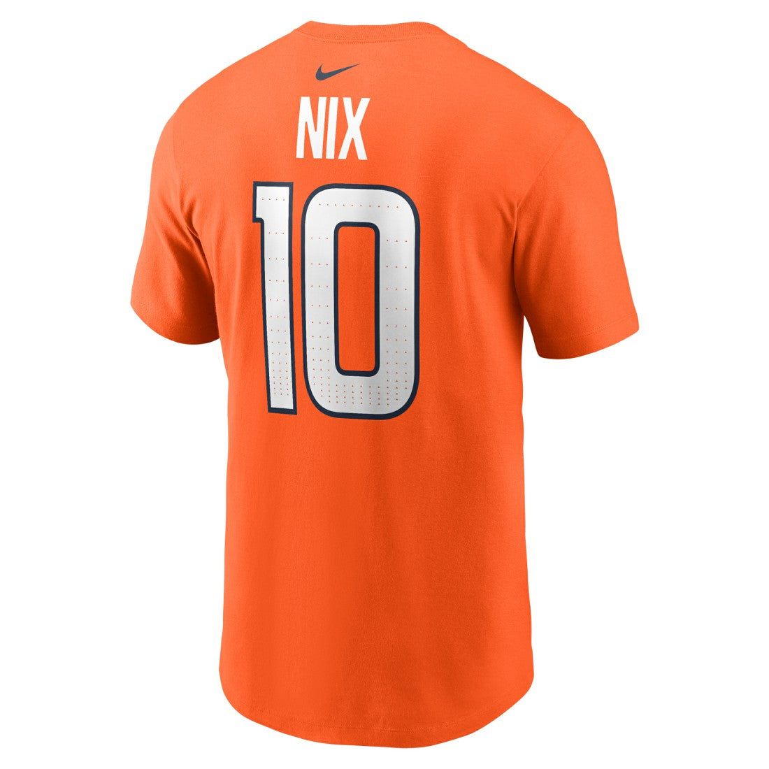 Bo Nix Denver Broncos Name & Number T-Shirt Orange | Nike for Sale