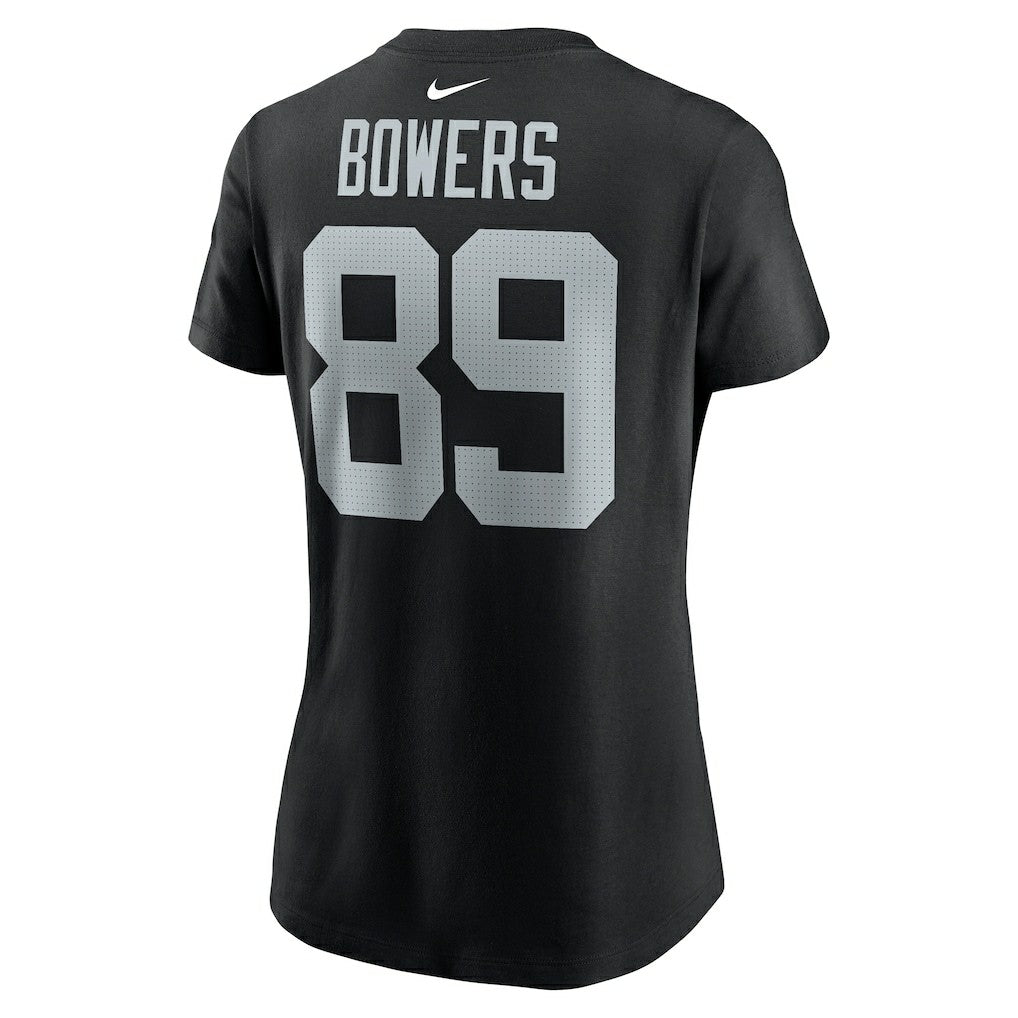 Brock Bowers Las Vegas Raiders Women's Player Name & Number T-Shirt Black | Nike for Sale