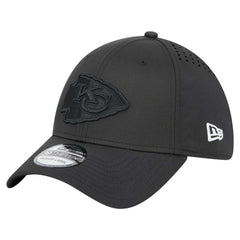 Kansas City Chiefs New Era Hydro 39THIRTY Flex Hat Black | NFL