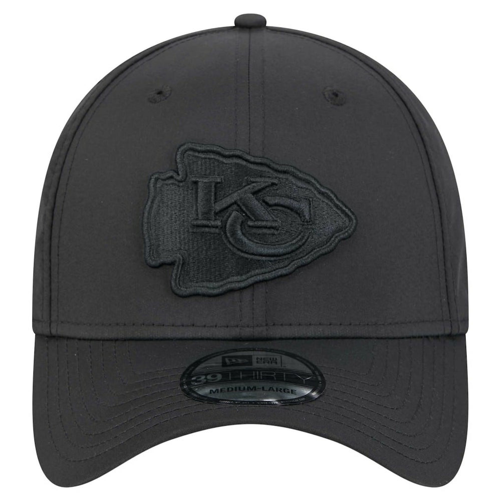 Kansas City Chiefs New Era Hydro 39THIRTY Flex Hat Black | NFL