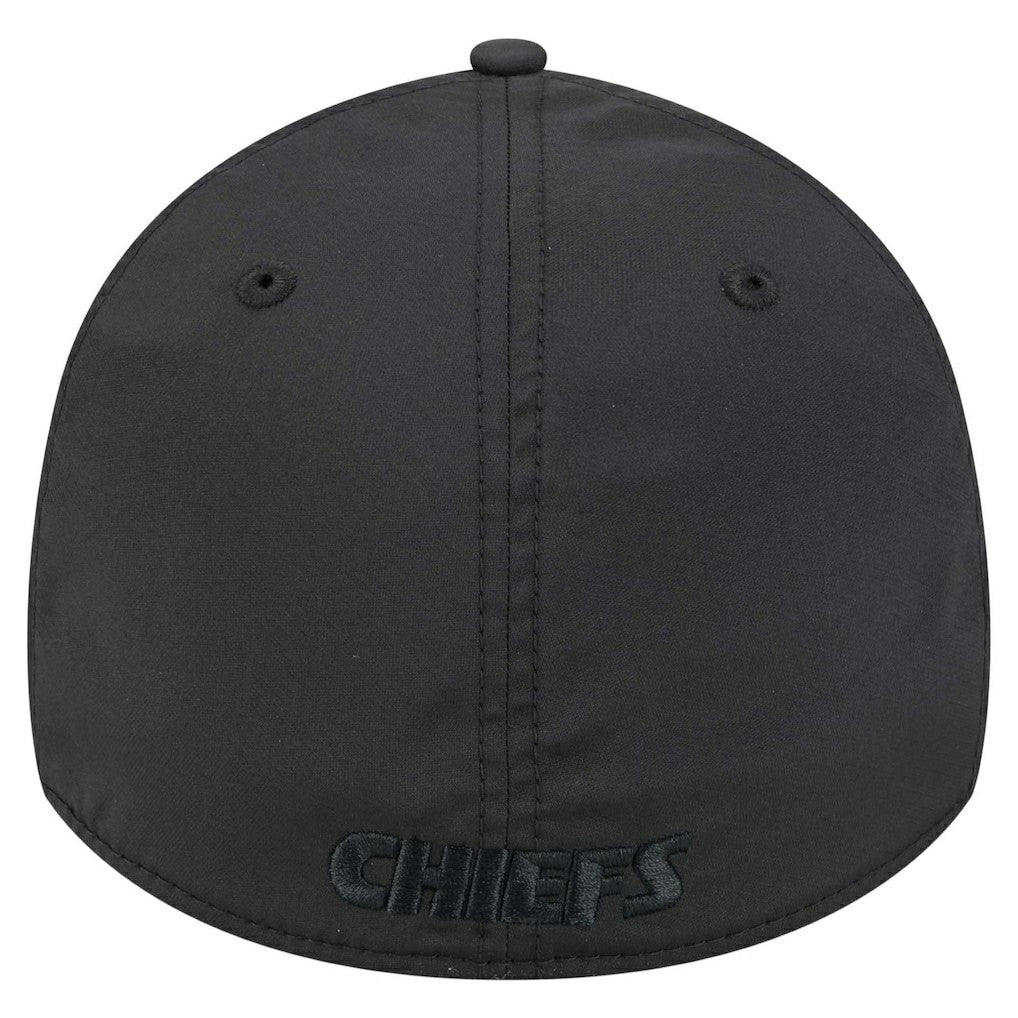 Kansas City Chiefs New Era Hydro 39THIRTY Flex Hat Black | NFL