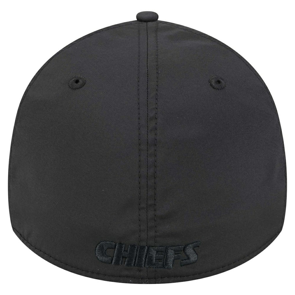 Kansas City Chiefs New Era Hydro 39THIRTY Flex Hat Black | NFL