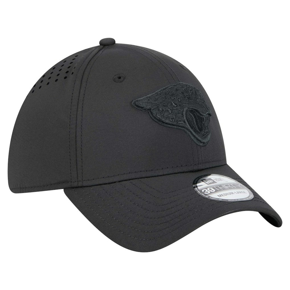 Jacksonville Jaguars New Era Hydro 39THIRTY Flex Hat Black | NFL