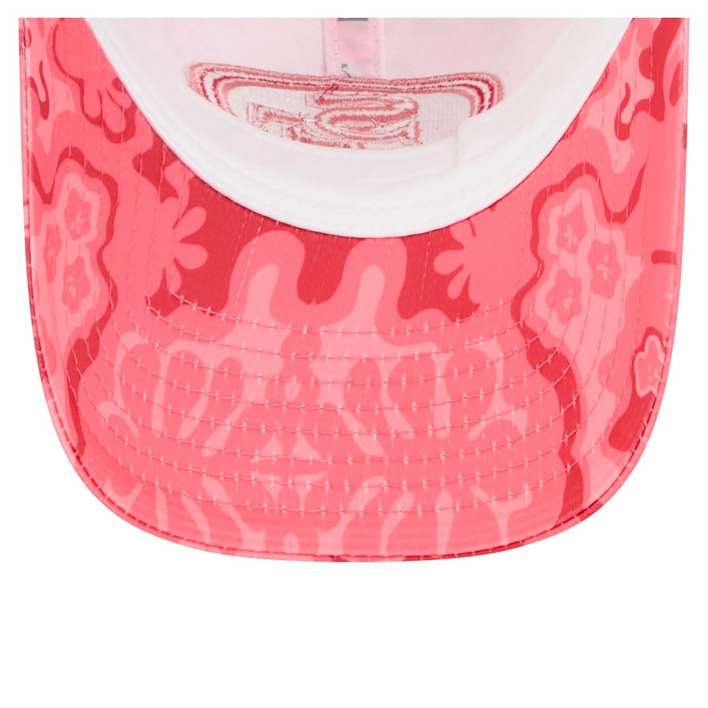 San Francisco 49ers New Era Women's Trippy 9TWENTY Adjustable Hat Scarlet | NFL