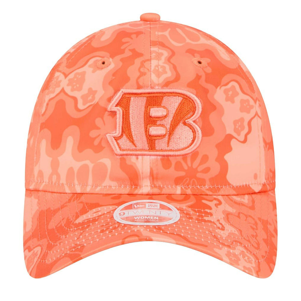 Cincinnati Bengals New Era Women's Trippy 9TWENTY Adjustable Hat Orange | NFL