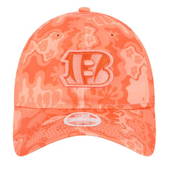 Cincinnati Bengals New Era Women's Trippy 9TWENTY Adjustable Hat Orange | NFL