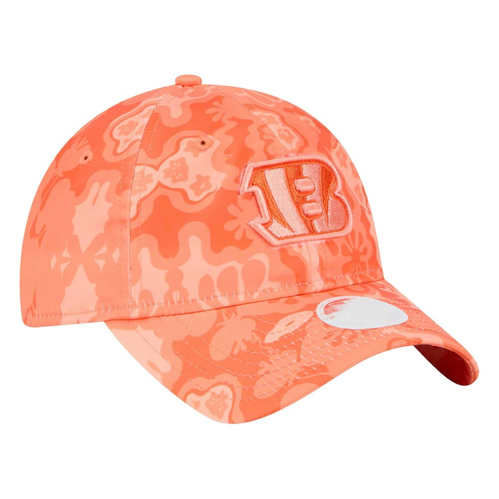 Cincinnati Bengals New Era Women's Trippy 9TWENTY Adjustable Hat Orange | NFL