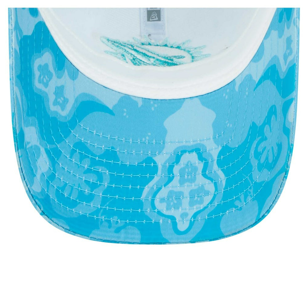 Miami Dolphins New Era Women's Trippy 9TWENTY Adjustable Hat Aqua | NFL