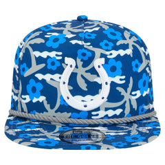 Indianapolis Colts New Era Wakey Wakey Golfer Snapback Hat Royal | NFL