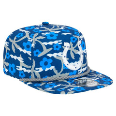 Indianapolis Colts New Era Wakey Wakey Golfer Snapback Hat Royal | NFL