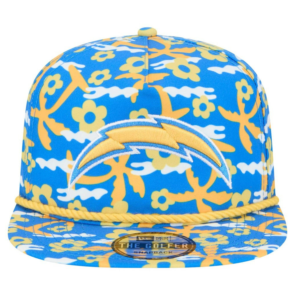Los Angeles Chargers New Era Wakey Wakey Golfer Snapback Hat Blue | NFL