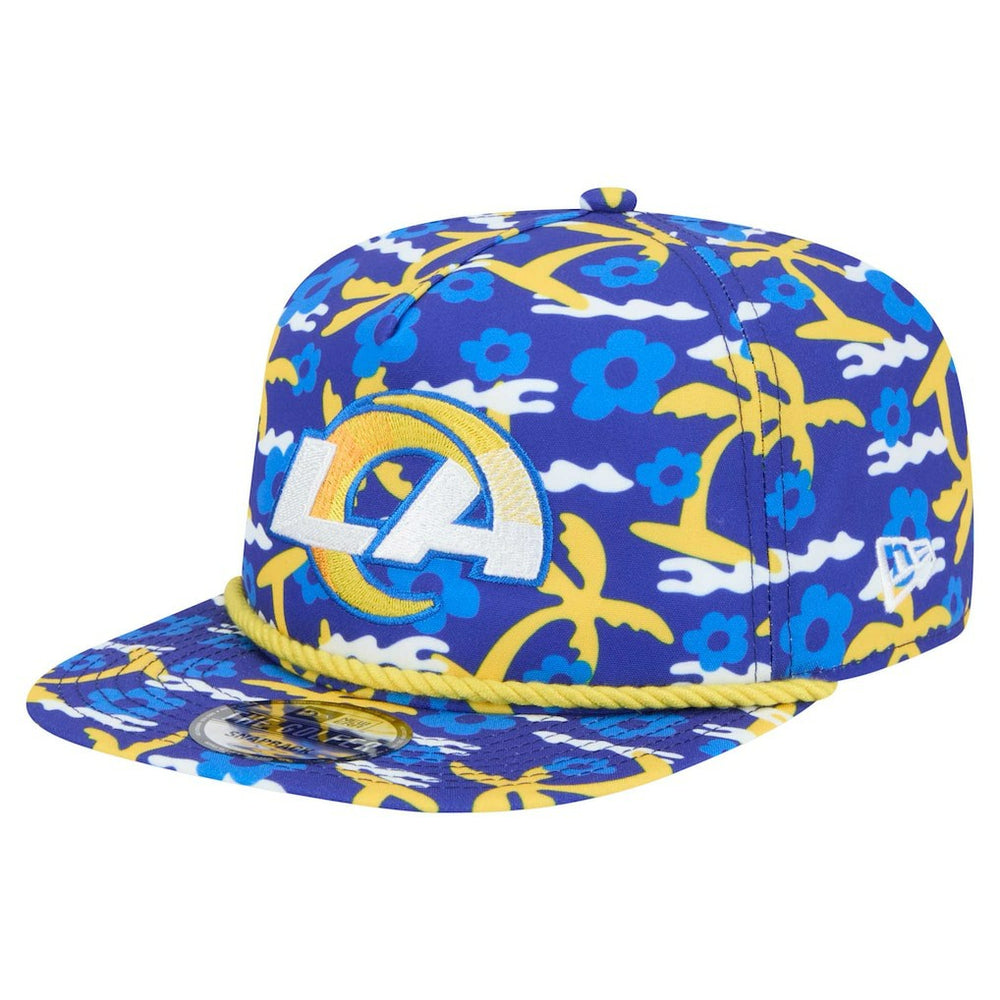 Los Angeles Rams New Era Wakey Wakey Golfer Snapback Hat Royal | NFL