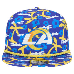 Los Angeles Rams New Era Wakey Wakey Golfer Snapback Hat Royal | NFL