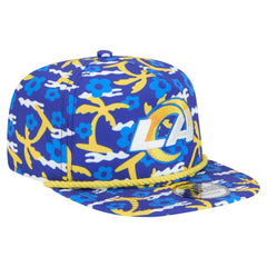 Los Angeles Rams New Era Wakey Wakey Golfer Snapback Hat Royal | NFL