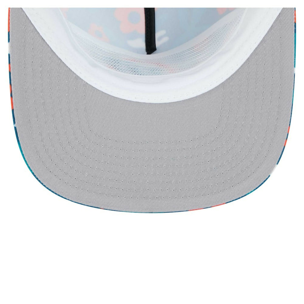 Miami Dolphins New Era Wakey Wakey Golfer Snapback Hat Aqua | NFL
