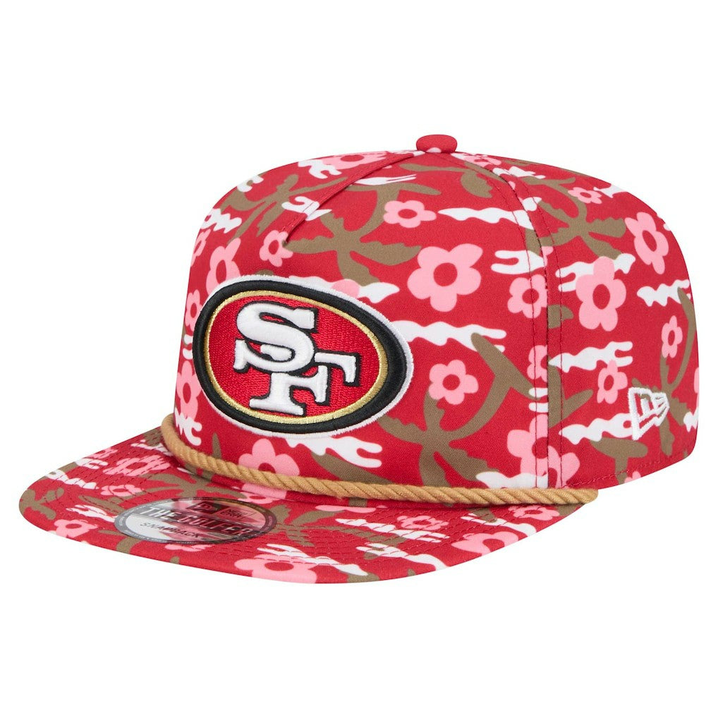 San Francisco 49ers New Era Wakey Wakey Golfer Snapback Hat Scarlet | NFL
