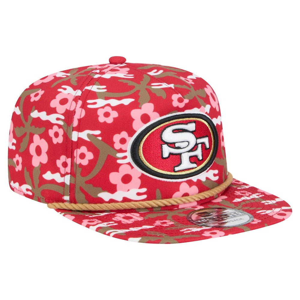 San Francisco 49ers New Era Wakey Wakey Golfer Snapback Hat Scarlet | NFL