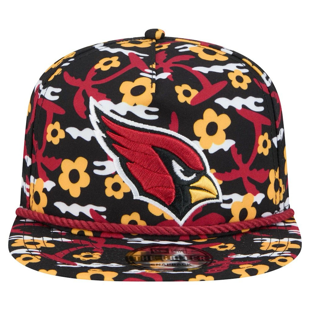 Arizona Cardinals New Era Wakey Wakey Golfer Snapback Hat Black | NFL