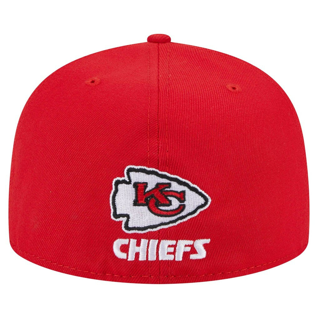 Kansas City Chiefs New Era Ransom 59FIFTY Fitted Hat Red | NFL
