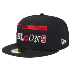 Atlanta Falcons New Era Ransom 59FIFTY Fitted Hat Black | NFL