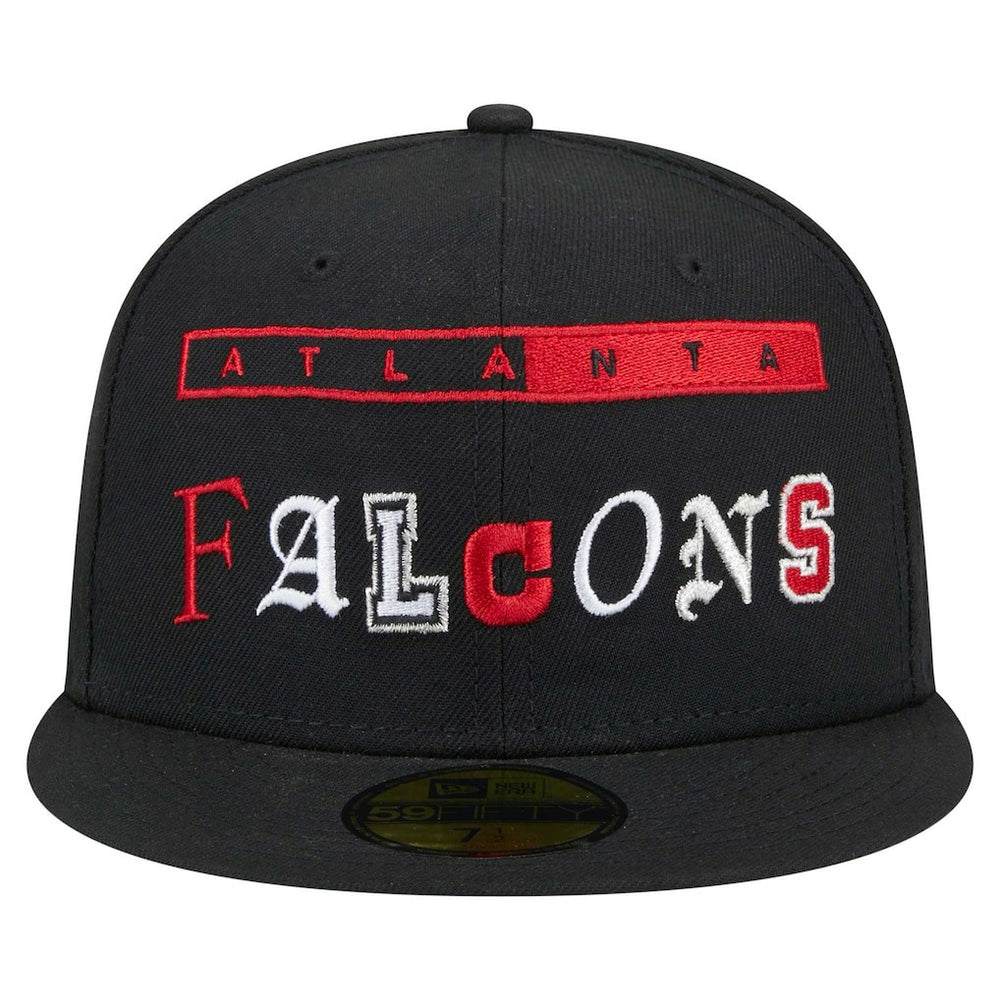 Atlanta Falcons New Era Ransom 59FIFTY Fitted Hat Black | NFL