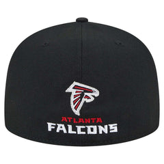 Atlanta Falcons New Era Ransom 59FIFTY Fitted Hat Black | NFL