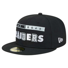 Las Vegas Raiders New Era Ransom 59FIFTY Fitted Hat Black | NFL