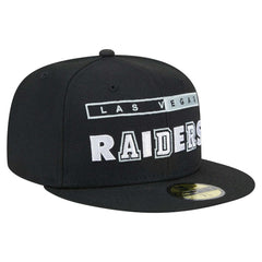 Las Vegas Raiders New Era Ransom 59FIFTY Fitted Hat Black | NFL
