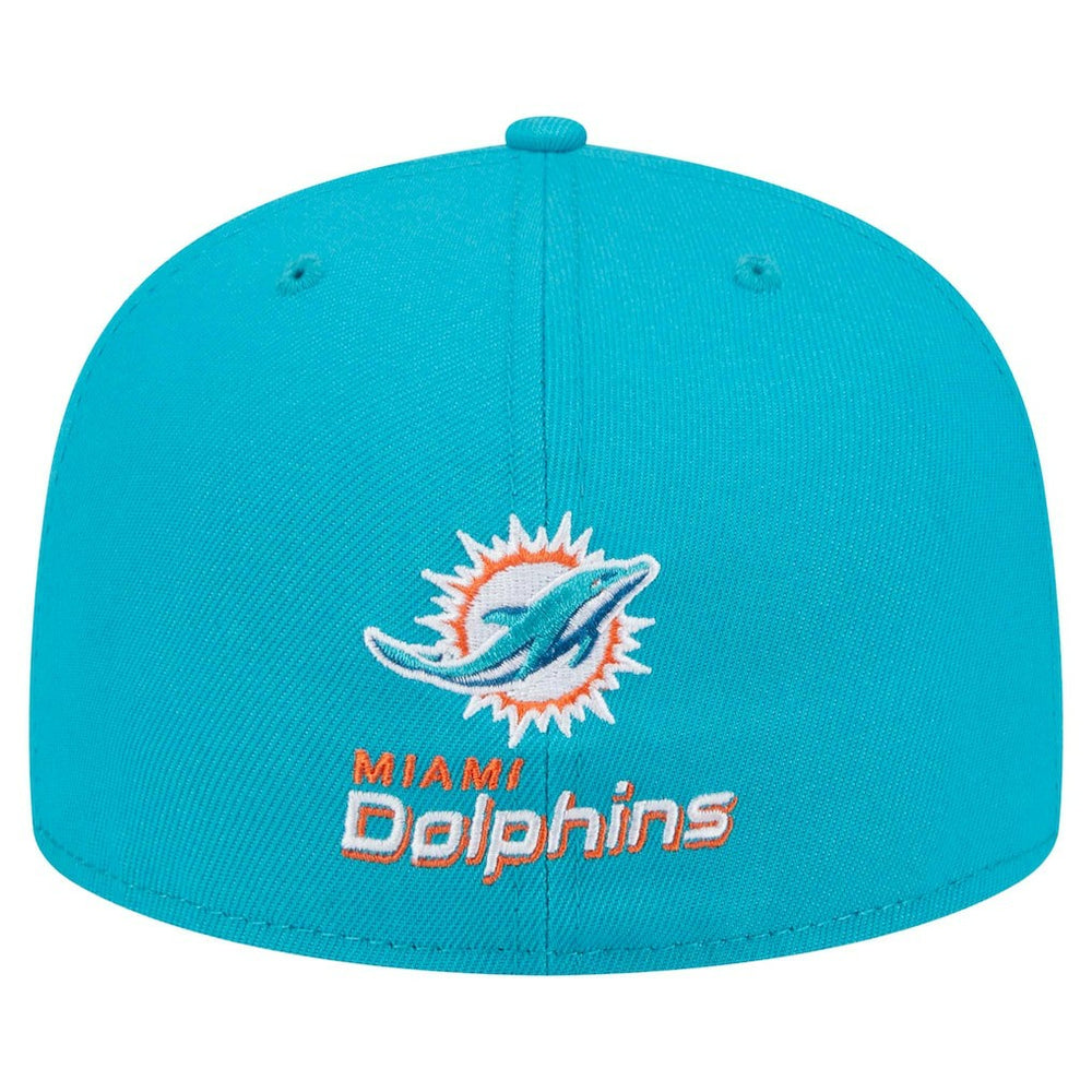 Miami Dolphins New Era Ransom 59FIFTY Fitted Hat Aqua | NFL