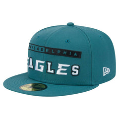 Philadelphia Eagles New Era Ransom 59FIFTY Fitted Hat Midnight Green | NFL