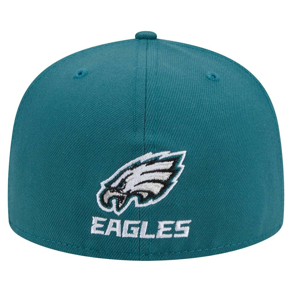 Philadelphia Eagles New Era Ransom 59FIFTY Fitted Hat Midnight Green | NFL