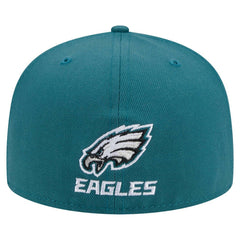 Philadelphia Eagles New Era Ransom 59FIFTY Fitted Hat Midnight Green | NFL