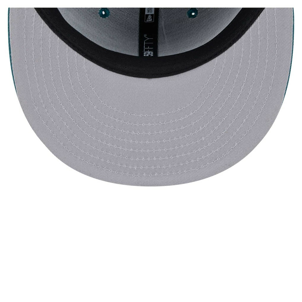 Philadelphia Eagles New Era Ransom 59FIFTY Fitted Hat Midnight Green | NFL