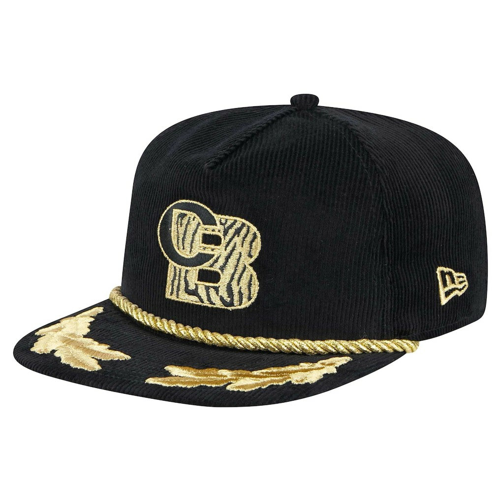 Cincinnati Bengals New Era City Originals Corduroy Skipper Golfer Snapback Hat Black | NFL