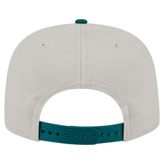 New York Jets New Era Athletic Golfer Snapback Hat Stone/Green | NFL